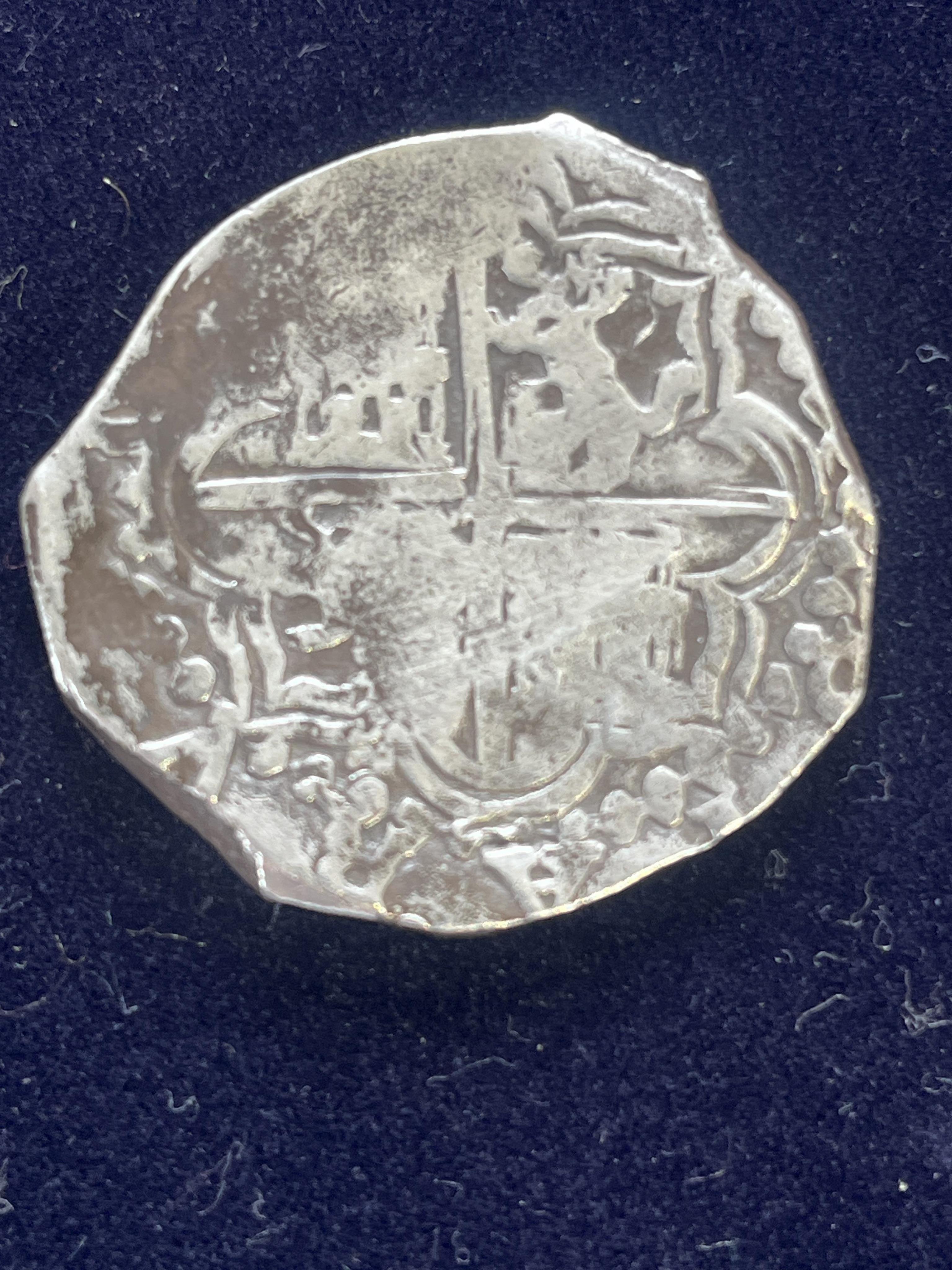 Spanish colonial coins, Bolivia, Philip III (1596-1617), silver 8 Reales, c.1616-1617, approx 26.9g, KM#10